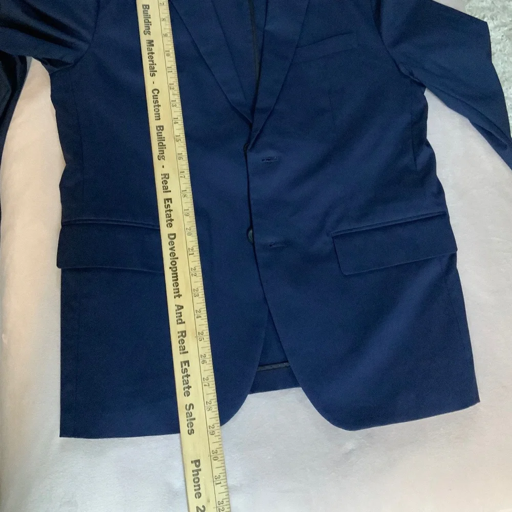 Old Navy Blue M Sport Coat Blazer Lightweight Preppy Business Casual Officecore